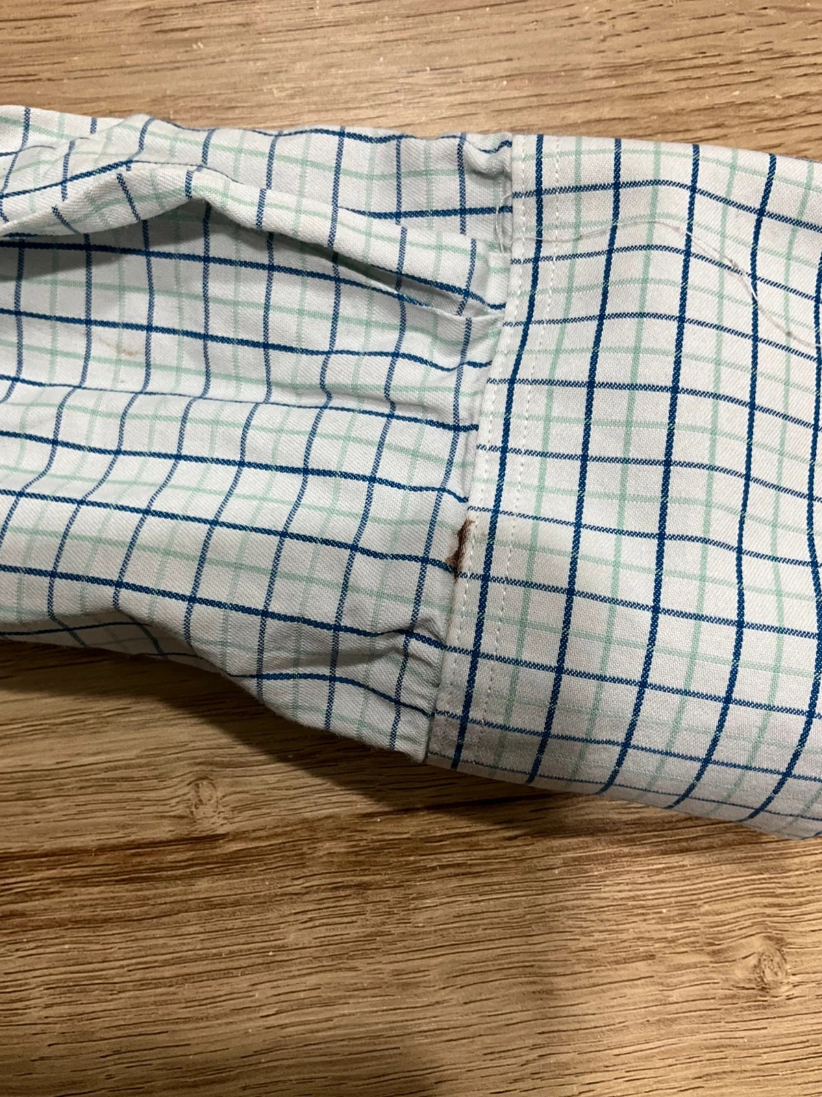 Chemise Tommy Hilfiger Slim Fit Taille 17 34-35 Prepy Coton Blanc Carreaux – photo 9